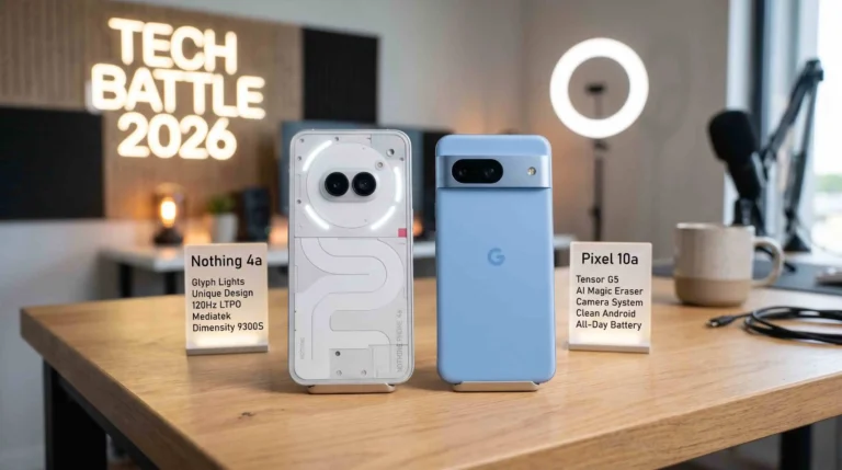 Nothing Phone 4a vs Pixel 10a