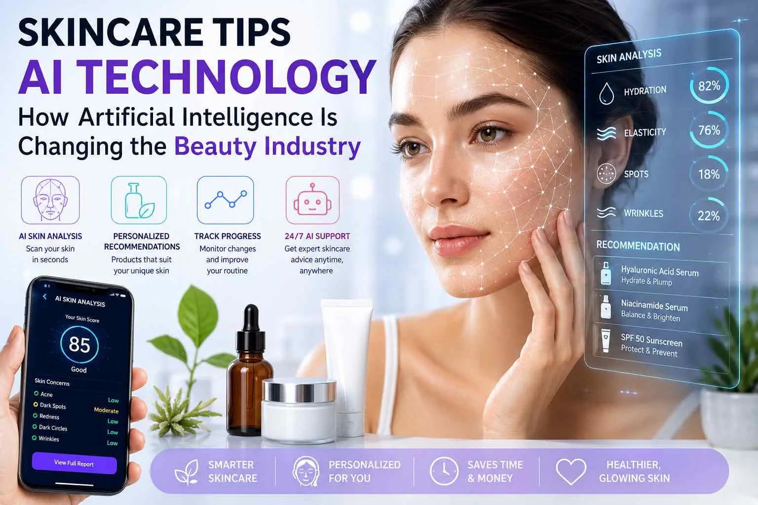 Skincare Tips AI Technology