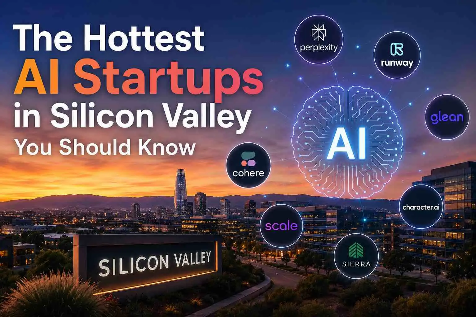 Hottest AI Startups in Silicon Valley