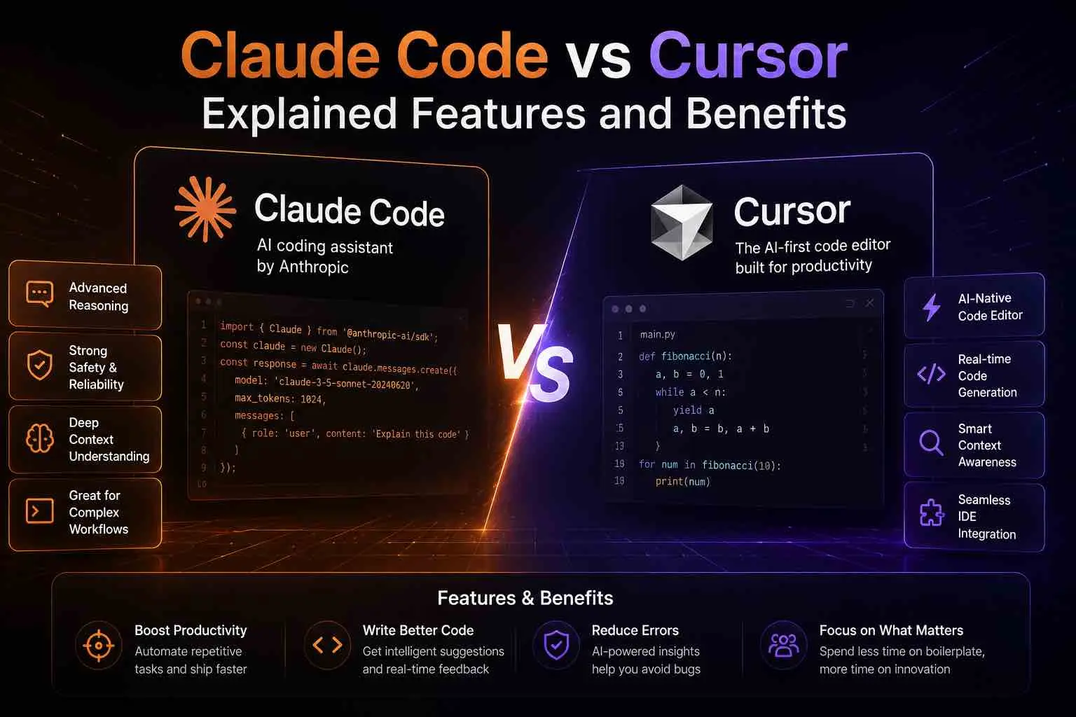 claude code vs cursor